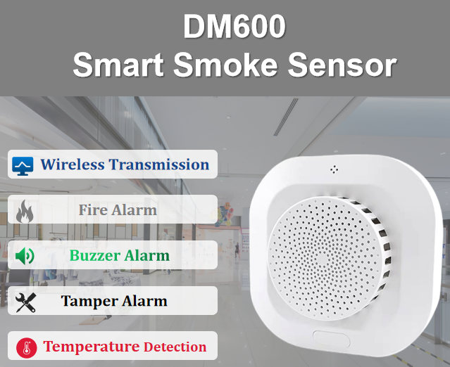 DM600 Smart Smoke Sensor